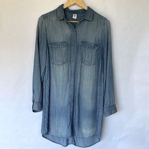 &denim blue denim long sleeve